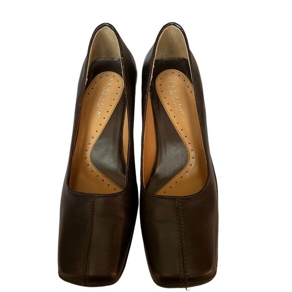 Reaction Kenneth Cole Leather Career Business Heels 9 - Picture 1 of 6